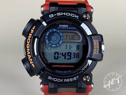 G-Shock Frogman Red Quartz Antarctic Survey ROV Collaboration Diver Watch BP