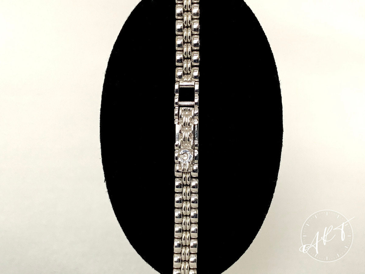 Chopard Happy Diamonds 18K WG Quartz Ladies Watch 4112 *18K WG Bracelet*