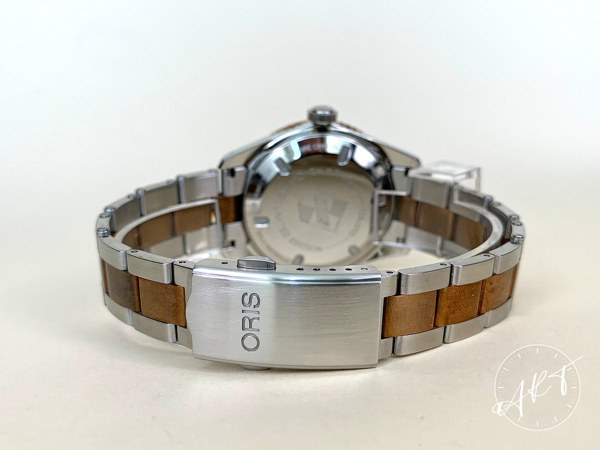 Oris Sixty-Five "Honey" for the Rake & Revolution Brown Dial SS Diver Watch BP
