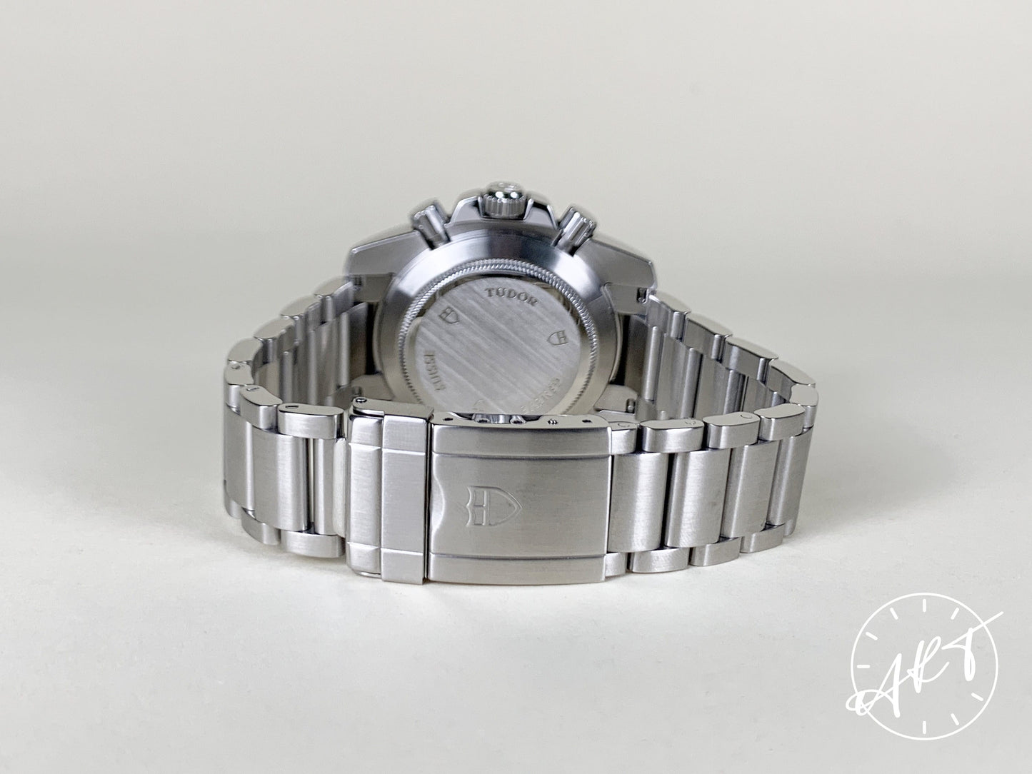Tudor Sport Chronograph Silver Dial Stainless Steel Auto Watch 20300 in FULL SET