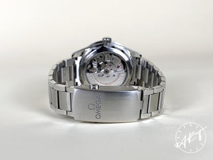 Omega Seamaster 300 Master Chronometer Blue Dial SS Auto Diver Watch w/ B&P