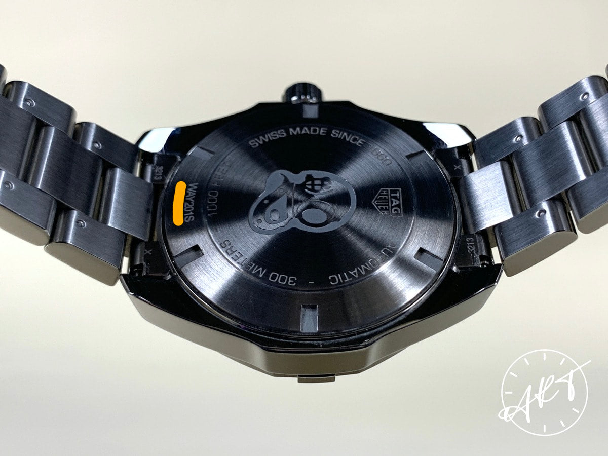 TAG Heuer Aquaracer Cal 5 Green Dial SS Auto Green "Hulk" Diver Watch w/ B&P