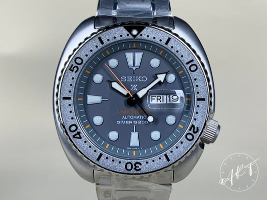 NEW Seiko Prospex Zimbe Turtle Gray Dial SS Thailand Ltd Diver Watch SRPA19K BP