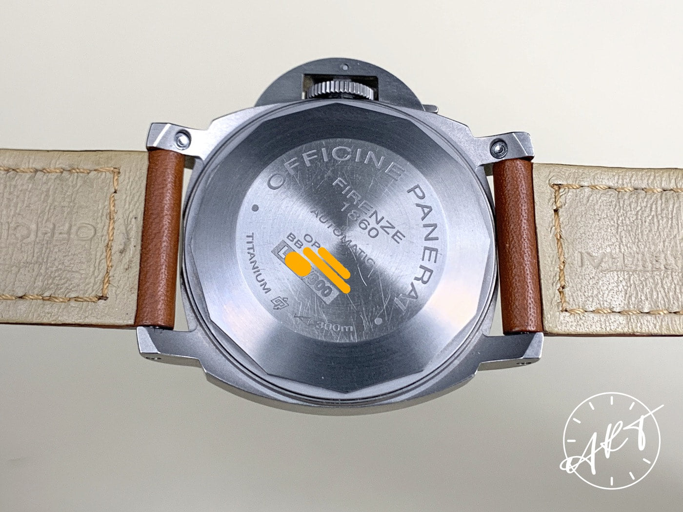 Panerai PAM 282 Luminor Marina Blue Dial Titanium Auto Diver Watch PAM00282 BP