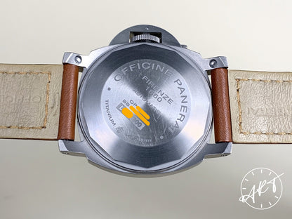 Panerai PAM 282 Luminor Marina Blue Dial Titanium Auto Diver Watch PAM00282 BP