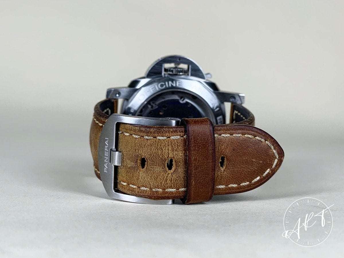 Panerai PAM 392 Luminor Marina 1950 3 Days Black Dial Acciaio Watch PAM00392 BP