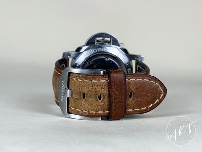 Panerai PAM 392 Luminor Marina 1950 3 Days Black Dial Acciaio Watch PAM00392 BP