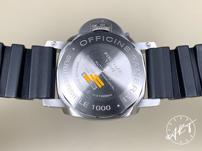Panerai PAM 243 Luminor Submersible 1950 Black Dial SS Diver Watch PAM00243 BP