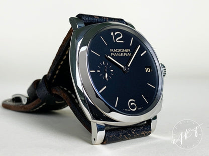 Panerai PAM 514 Radiomir 1940 3 Days Black Dial SS Manual Watch PAM00514 w/ Box