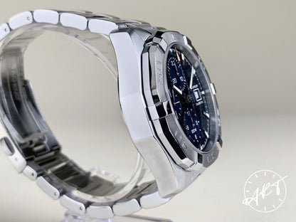 Tag Heuer Aquaracer Chronograph Blue Dial SS Auto Diver Watch CAY2112