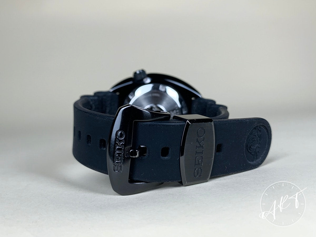 Seiko Prospex Black Turtle Black Dial SS Auto Ltd Ed Diver Watch SRPC49K1 w/ B&P