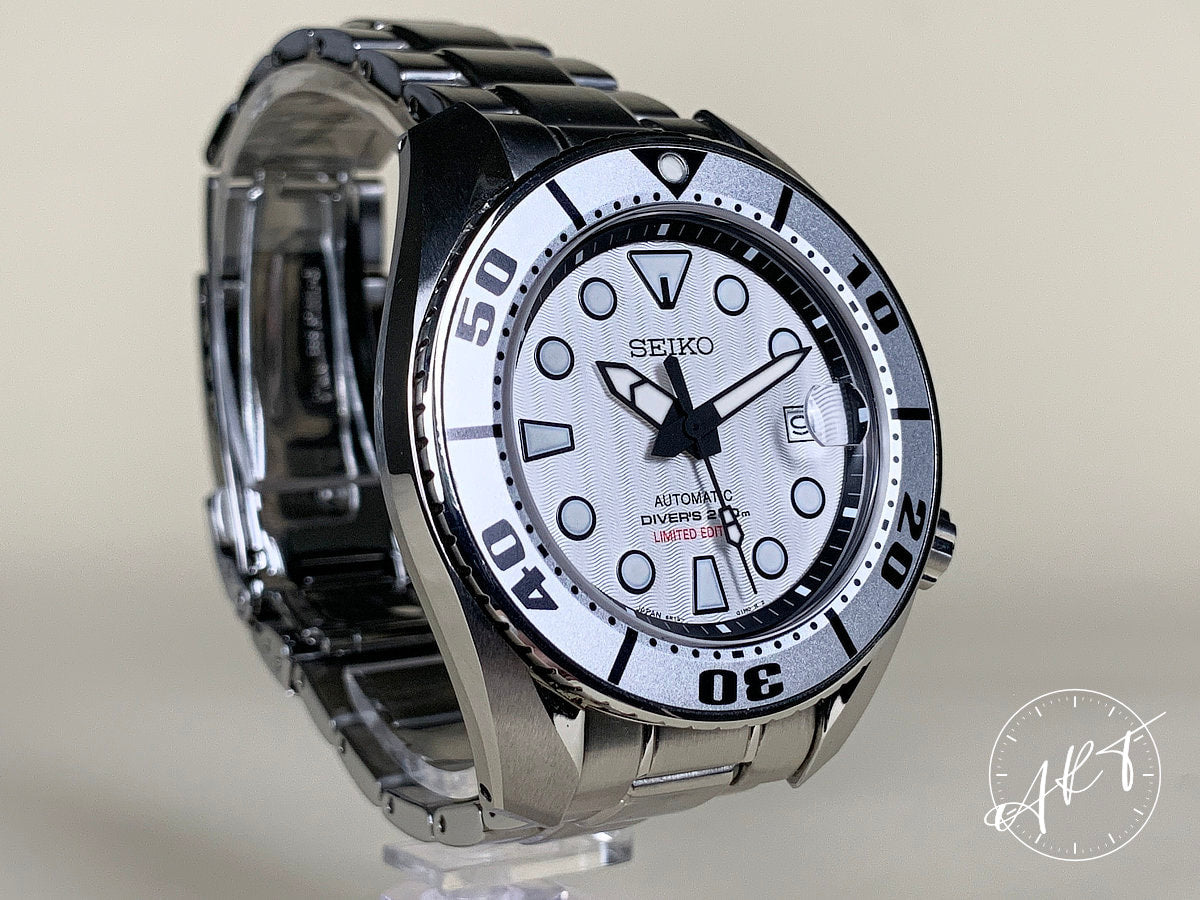 NEW Seiko Prospex Silver Sumo SS Thailand Ltd Diver Watch SPB029J1 BP