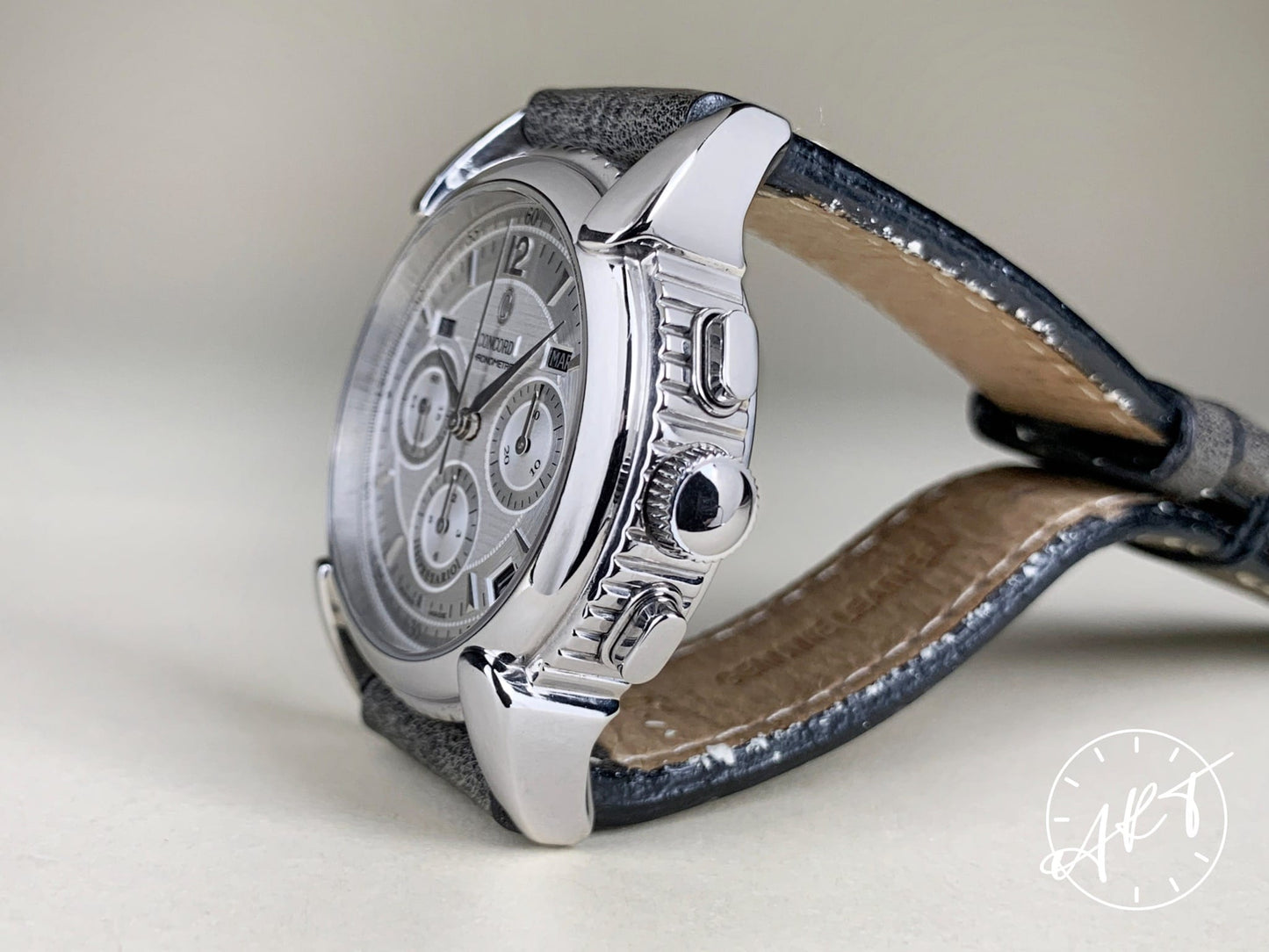 Concord Impresario Silver Dial Stainless Steel Automatic Watch in FULL SET
