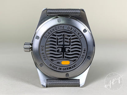 Glashütte Original Spezialist SeaQ 1969 Black Dial SS Auto Diver Watch w/ B&P