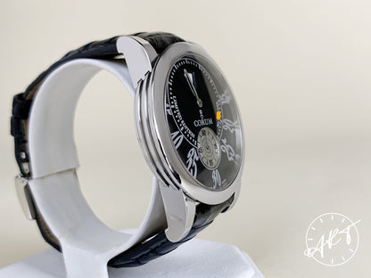 Corum Classical Black Dial Stainless Steel Auto 300 Pcs Ltd Ed Watch 154.201.20