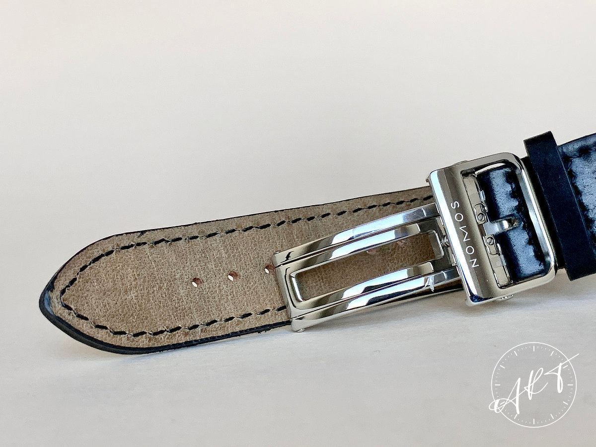 NOMOS Glashutte Zurich Weltzeit Worldtime Black Dial Amsterdam Ltd Watch BP