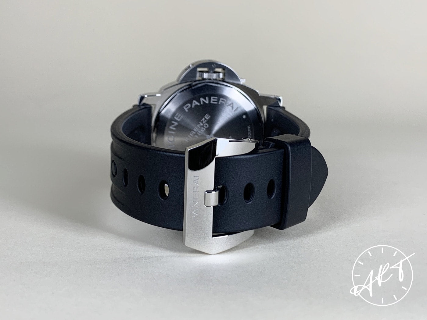 Panerai PAM 000 Luminor Base Logo Cal OP I Black Dial SS Watch PAM00000 BP