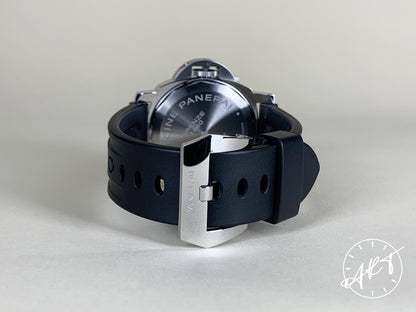 Panerai PAM 000 Luminor Base Logo Cal OP I Black Dial SS Watch PAM00000 BP
