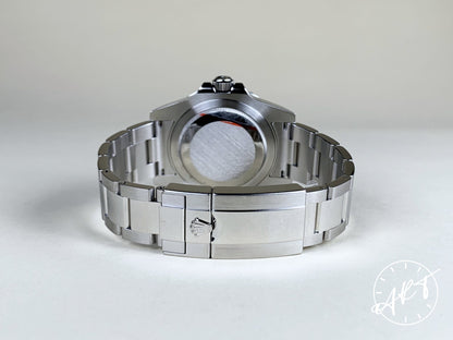 Rolex GMT-Master II Black STICK Dial Stainless Steel Auto Watch 116710LN w/ B&P