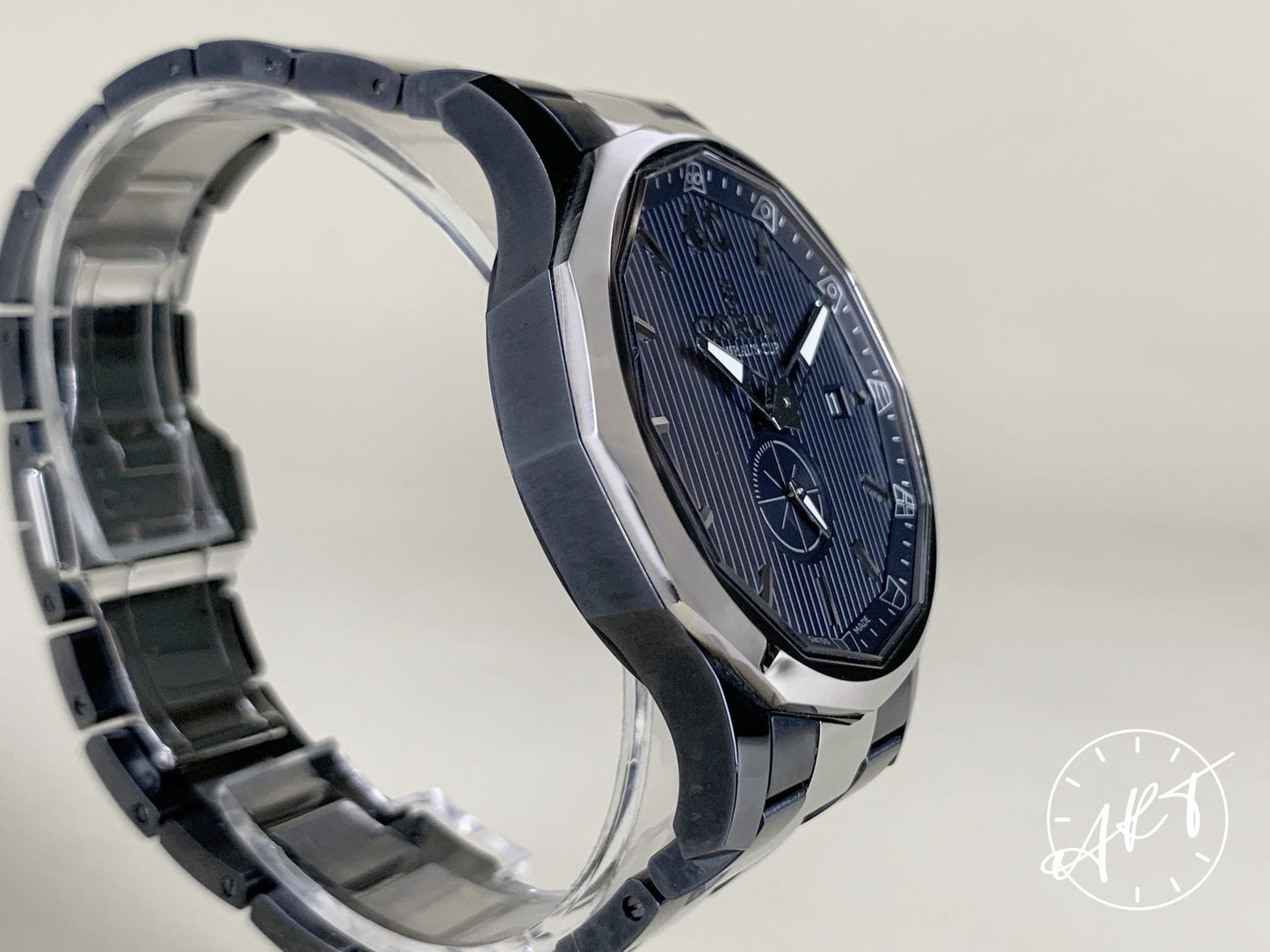 Corum Admiral's Cup Legend 42 Blue Dial Black PVD 300 Pcs Ltd Watch w/Box