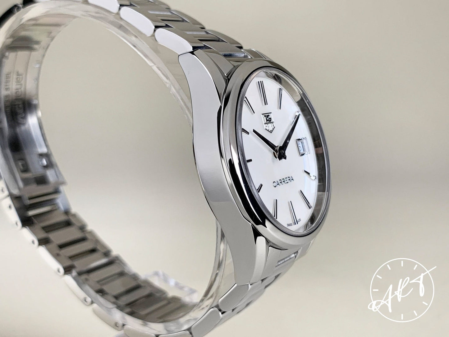 Tag Heuer Carrera Mother of Pearl Dial SS Quartz Ladies Watch WAR1311 w/ B&P