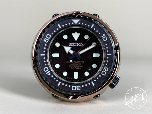 Seiko Prospex Marinemaster Black Dial 50th Anniv Emperor Tuna Watch SBDX016 BP