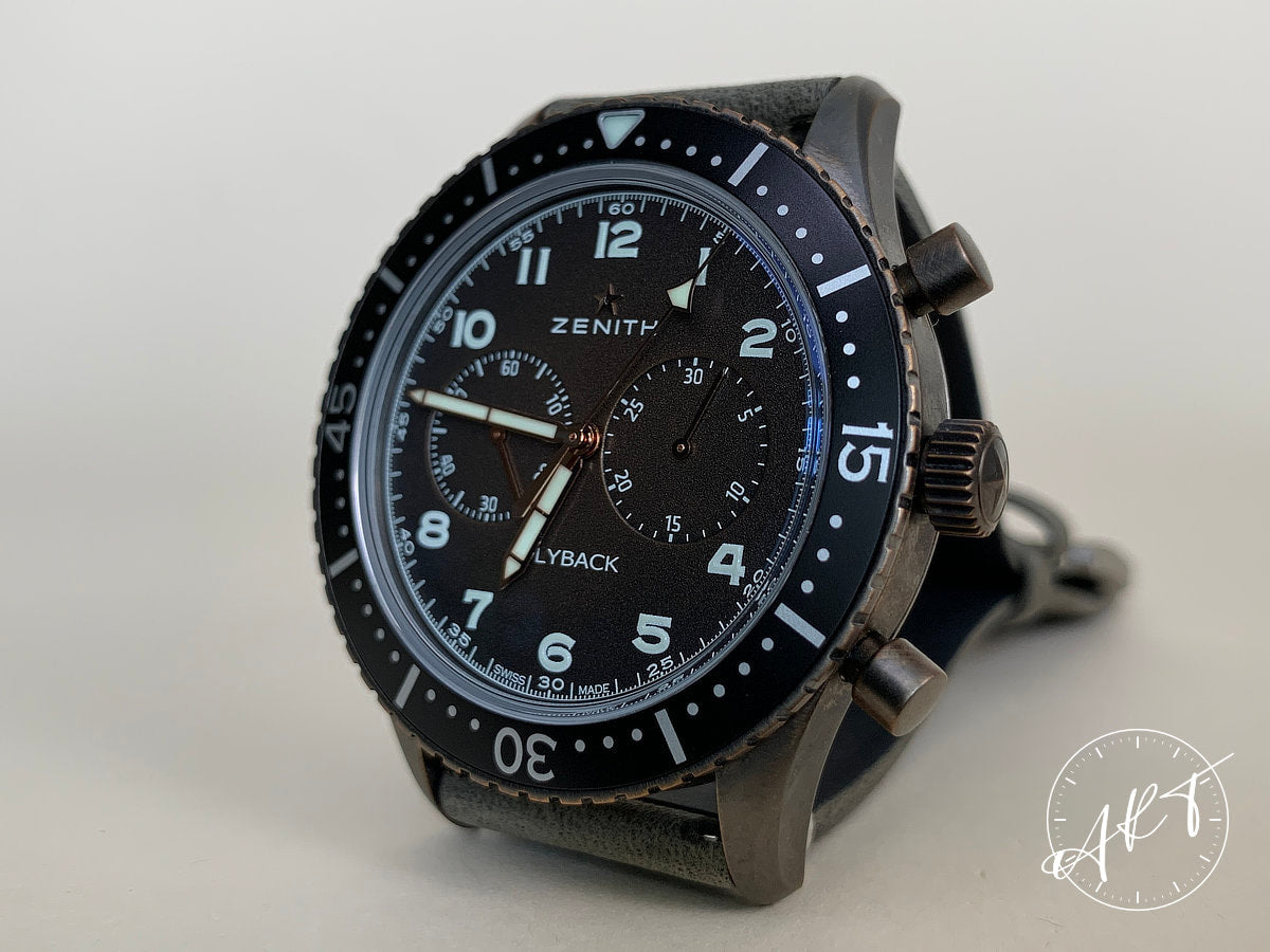 Zenith Pilot Cronometro Tipo CP-2 Flyback Chrono Bronze Dial Bronze Watch BP
