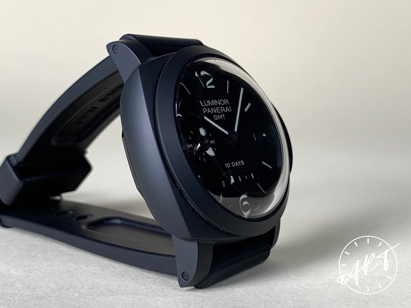 Panerai PAM 335 Luminor 1950 10 Days GMT Black Ceramic Watch PAM00335 BP