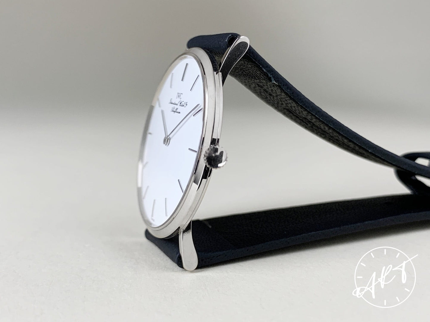 IWC Portofino Ultra-Thin White Dial 18K White Gold Manual Wind Watch IW2010