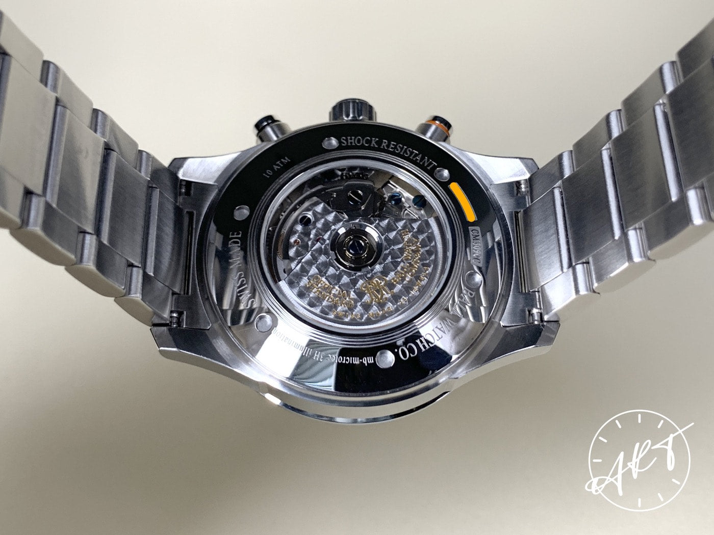 Ball Fireman Storm Chaser Pro Chrono Reverse Panda Dial SS Watch w/ Paper