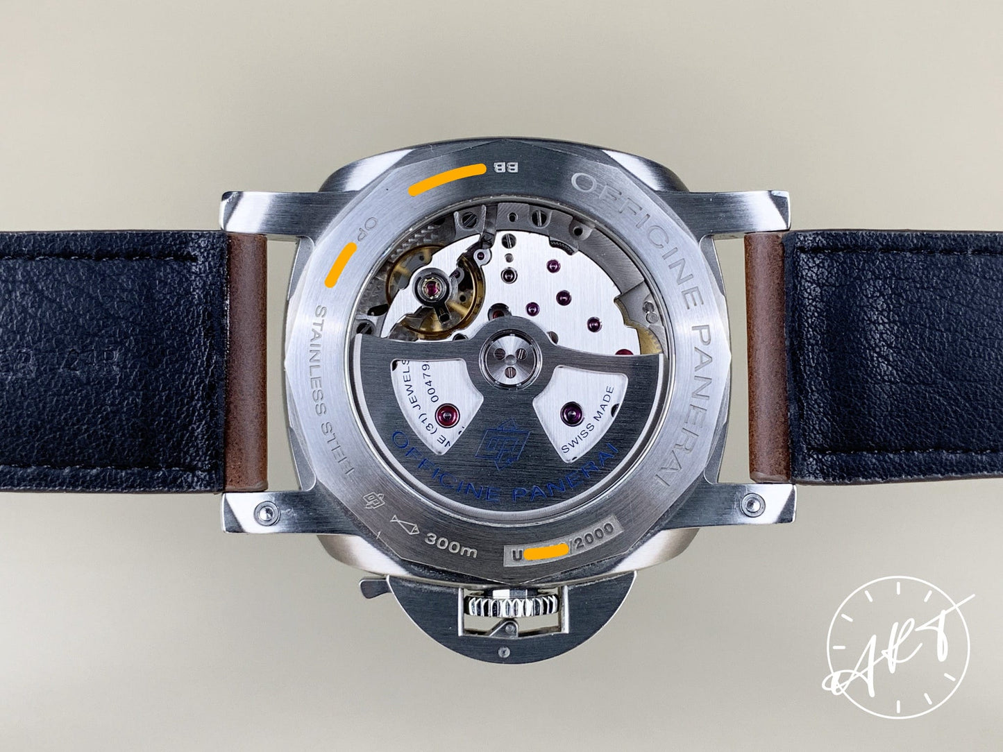 Panerai PAM 1321 Luminor 1950 3 Days GMT Black Dial Watch PAM01321 w/Box
