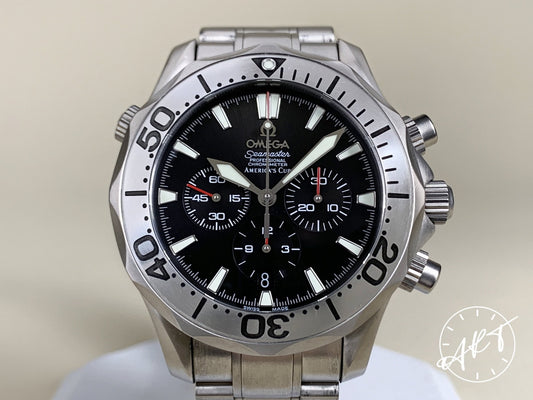 Omega Seamaster Chrono Titanium America's Cup SE Watch 2293.50.00 BP