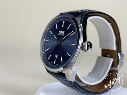 Oris Artix Calibre 733 Blue Dial Stainless Steel Automatic Watch