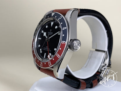 Tudor Black Bay GMT Blue & Red Bezel Black Dial SS Pepsi Diver Watch M79830RB BP
