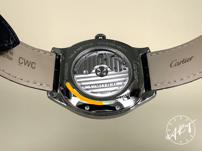 Cartier Drive de Cartier Black Dial Stainless Steel Auto Watch WSNM0009 w/ B&P
