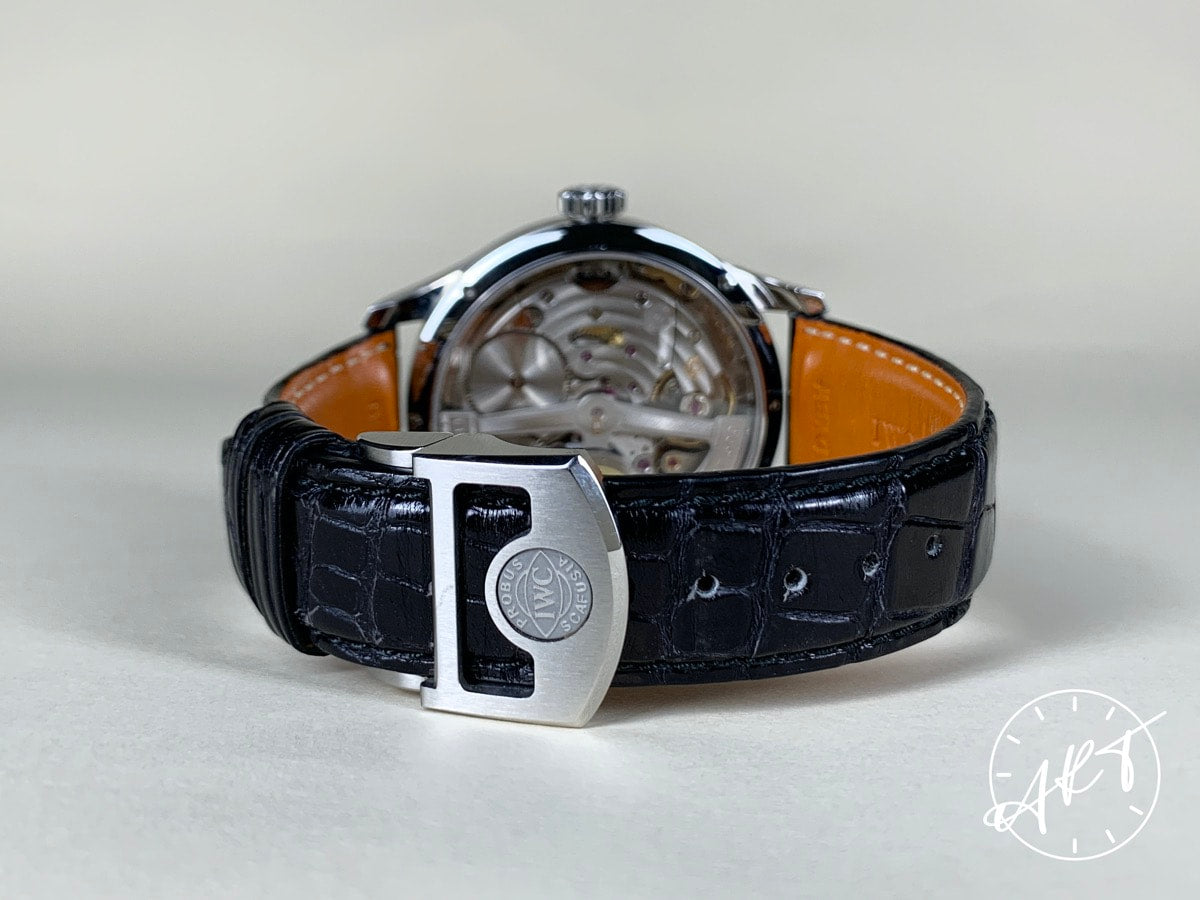 IWC Portuguese Perpetual Calendar Silver Dial SS Auto Ltd Watch IW502308 w/ B&P