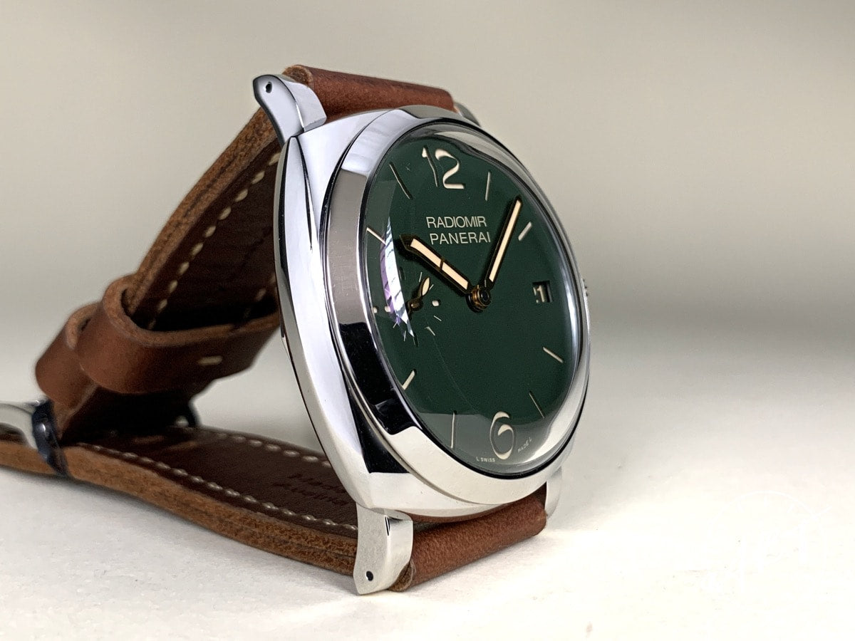 Panerai PAM 736 Radiomir 1940 Green Dial BOUTIQUE Edition Watch PAM00736 w/Box