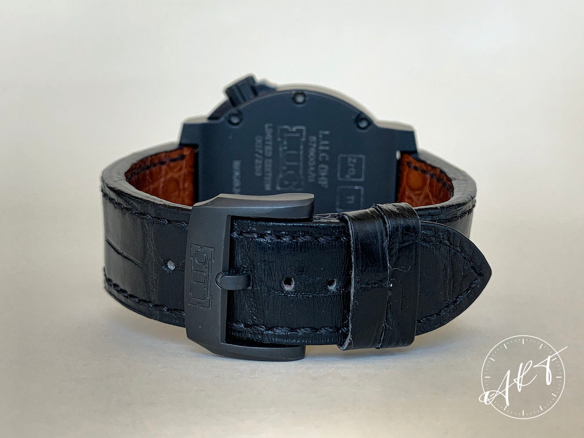 NEW Chopard LUC 8HF Power Control Black Dial Ceramic & Titanium Ltd Watch BP