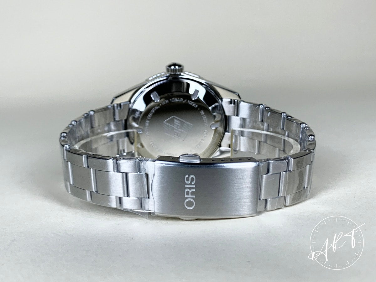 NEW Oris Divers Sixty-Five Black Dial SS Auto Maxi Topper Ltd Ed Watch w/ B&P