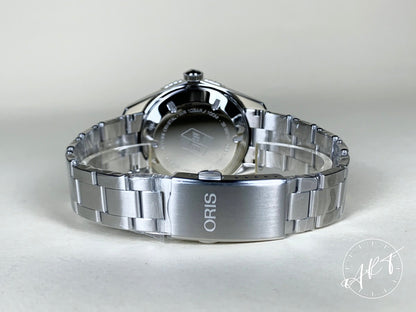 NEW Oris Divers Sixty-Five Black Dial SS Auto Maxi Topper Ltd Ed Watch w/ B&P