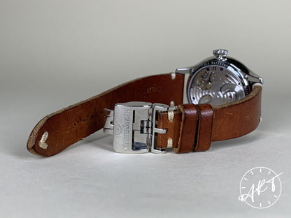 MeisterSinger Circularis Blue Dial Stainless Steel Manual Watch CC108 w/ B&P