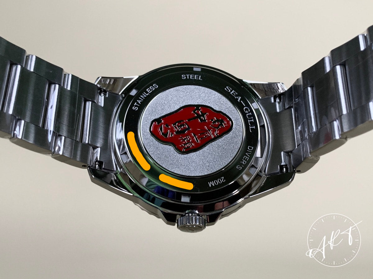 NEW Seagull Ocean Star Red Dial “China Red” SS SE Diver Watch 816.92.6113 BP