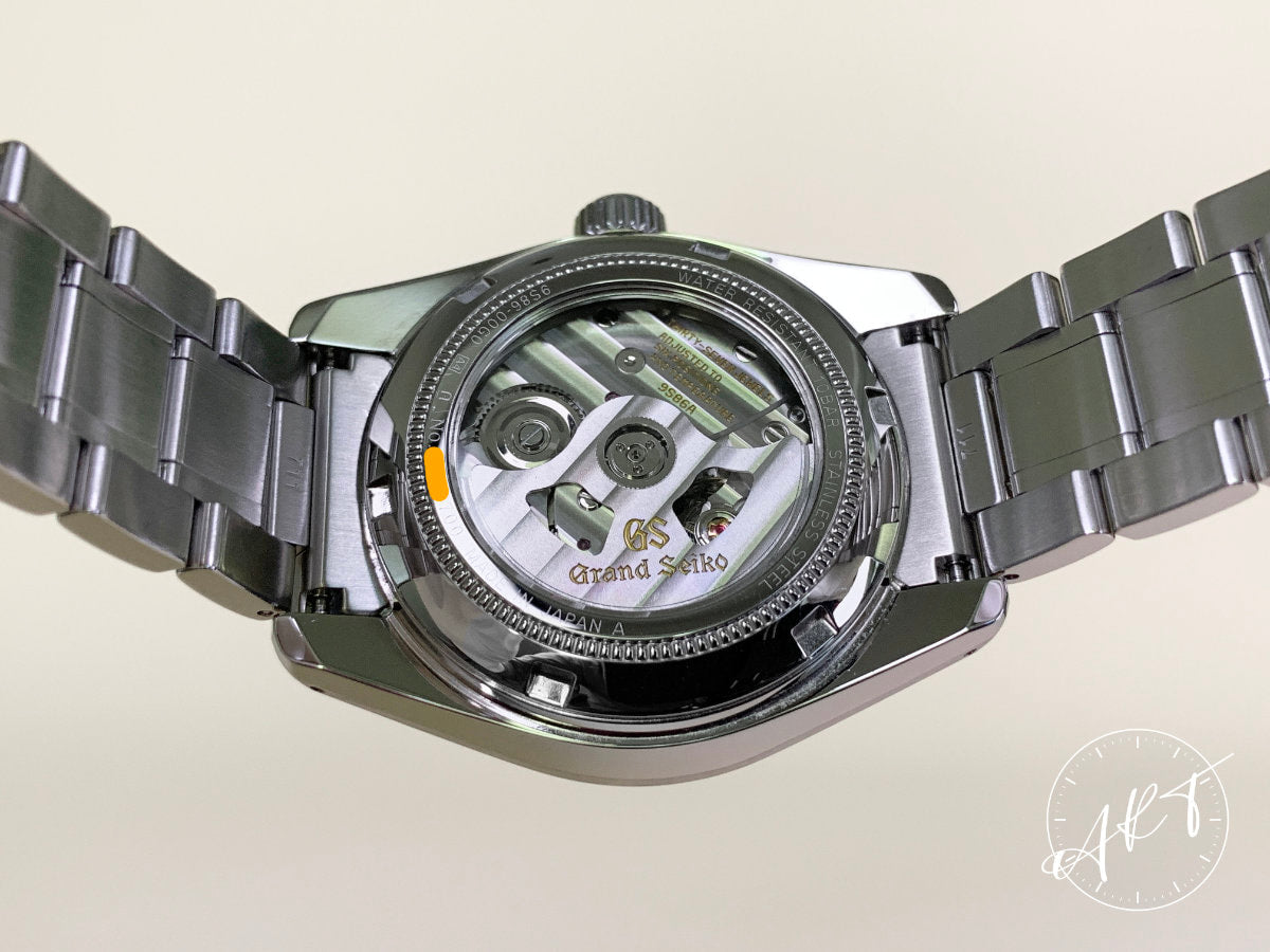 Grand Seiko Heritage Hi-Beat GMT Green Dial “Peacock” SS Ltd Watch SBGJ227 BP