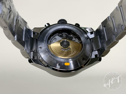 NEW Steinhart Yacht Timer Chrono Panda Dial SS Auto 100 Pcs Ltd Watch w/ B&P