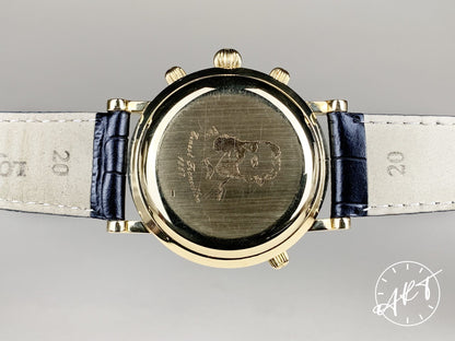 Longines Les Grandes Classiques Double Chrono 18K Gold Ernest Francillon SE Watch