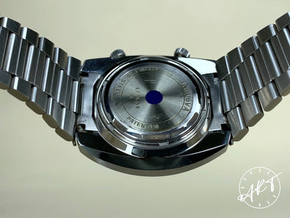 NOS Vintage 1971 Accutron Astronaut Mark II Champagne Dial SS Tuning Fork Watch