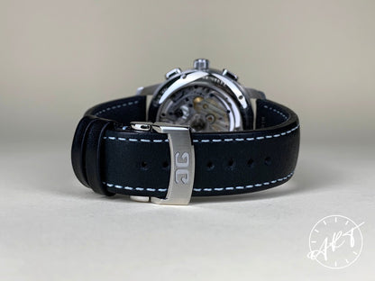 Glashütte Original Senator Chrono Panorama Date Black Dial SS Auto Watch w/ B&P