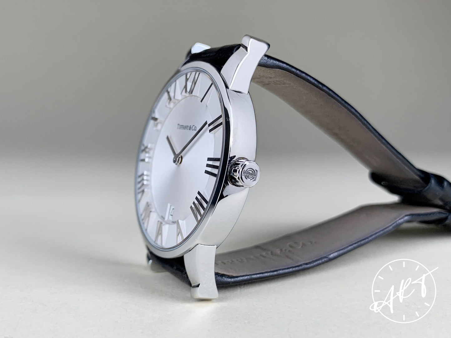 Tiffany & Co. Atlas Silver Dial Stainless Steel Quartz Watch