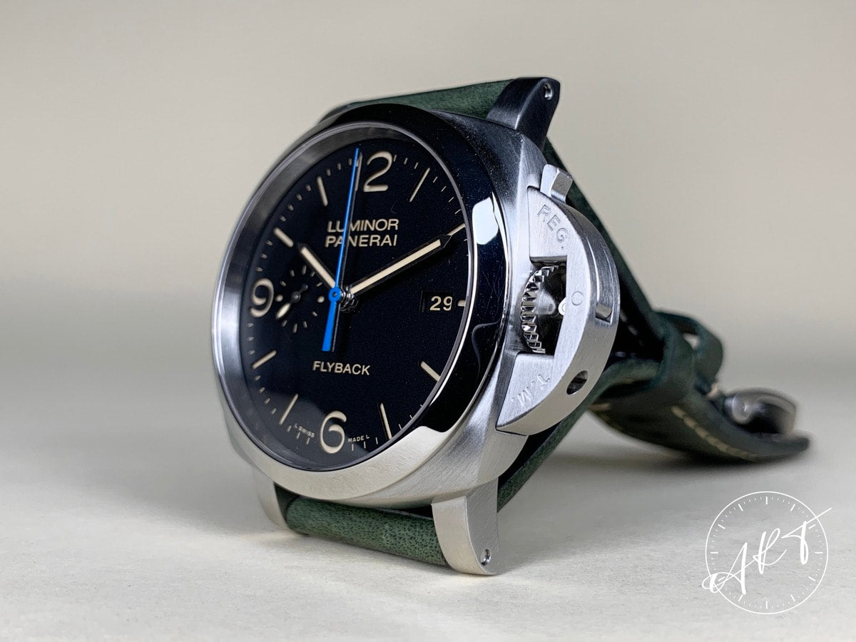 Panerai PAM 524 Luminor 1950 3 Days Flyback Chrono Watch PAM00524 w/Box