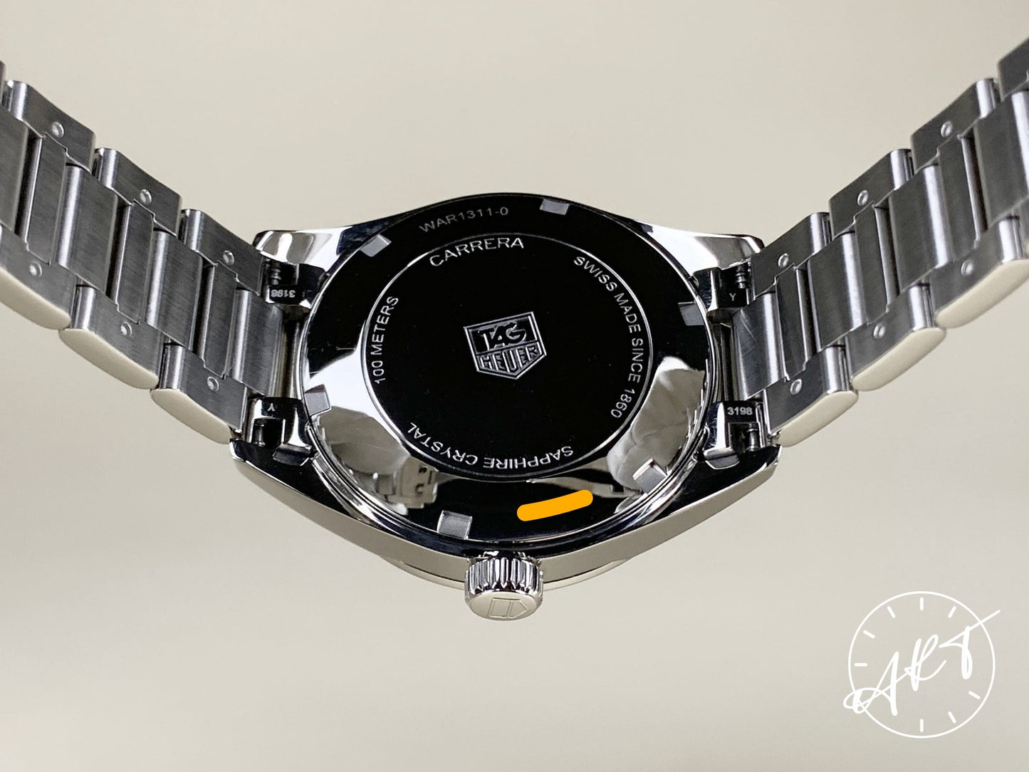 Tag Heuer Carrera Mother of Pearl Dial SS Quartz Ladies Watch WAR1311 w/ B&P